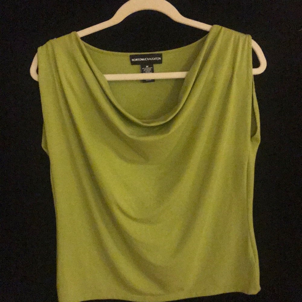 Norton McNaughten Sleeveless top with droop neck